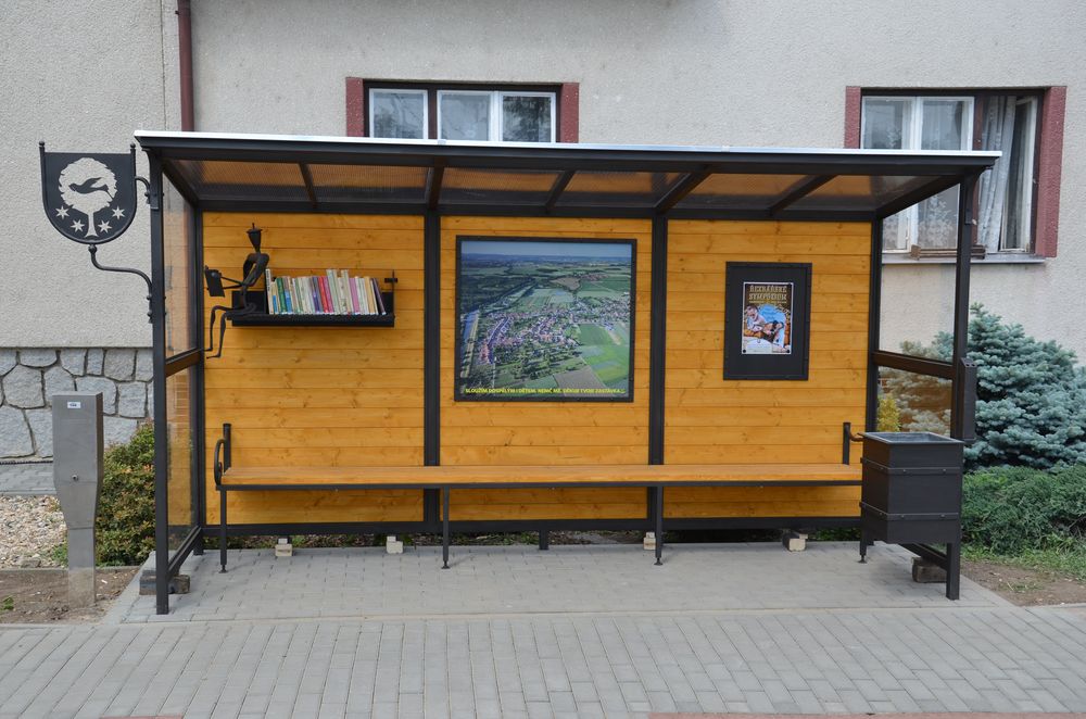 autobusová zastávka Rajhradice