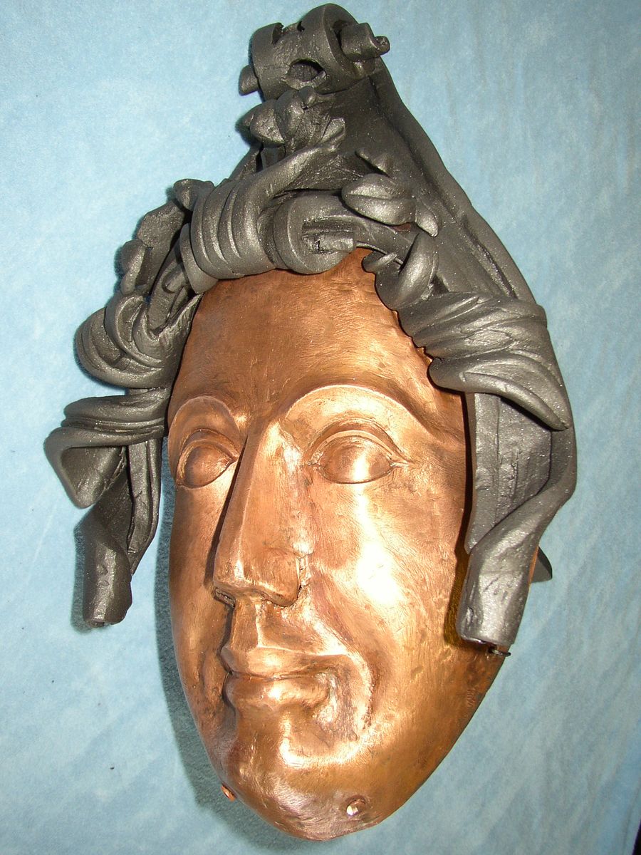 restaurovaný maskaron