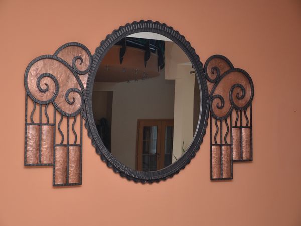 Kované zrcadlo-šířka 180 cm